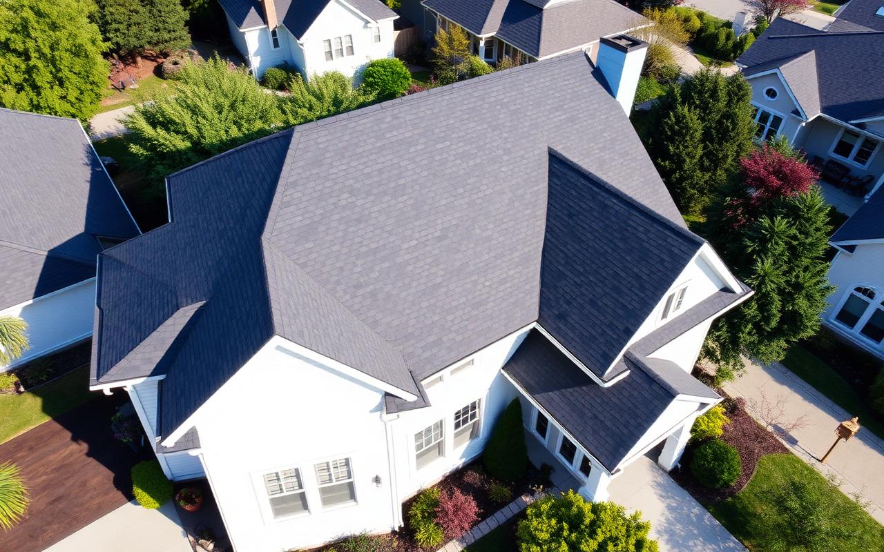 Architectural Shingle Replacement roof — after