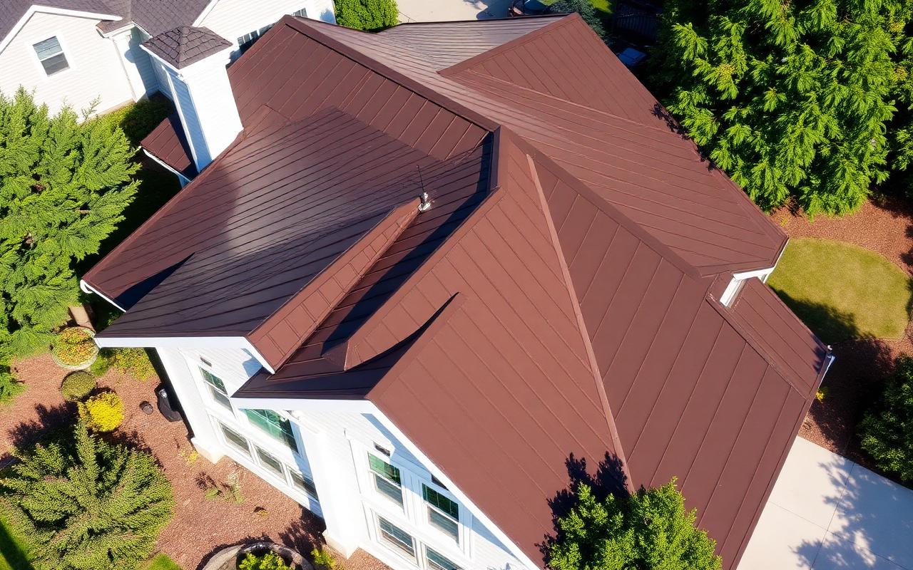 Standing Seam Metal Roof roof — after