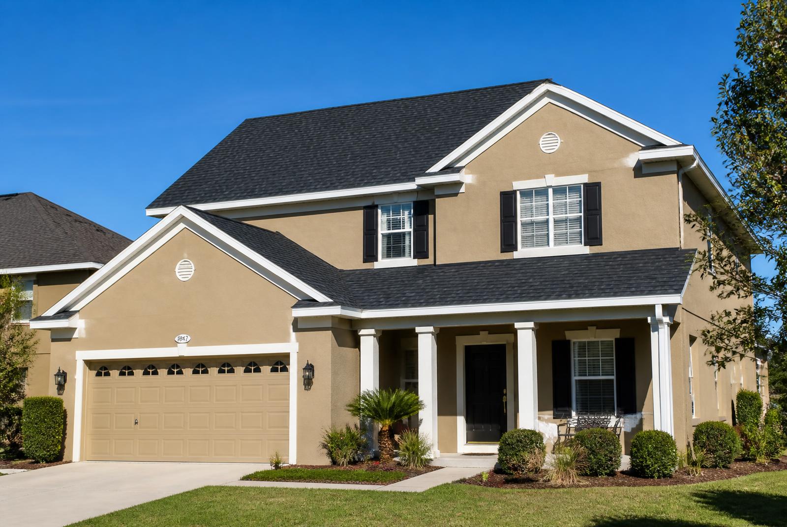 Fiber Cement Siding roof — after