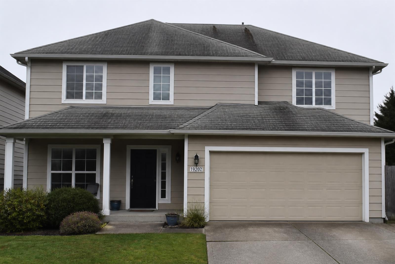Fiber Cement Siding roof — before