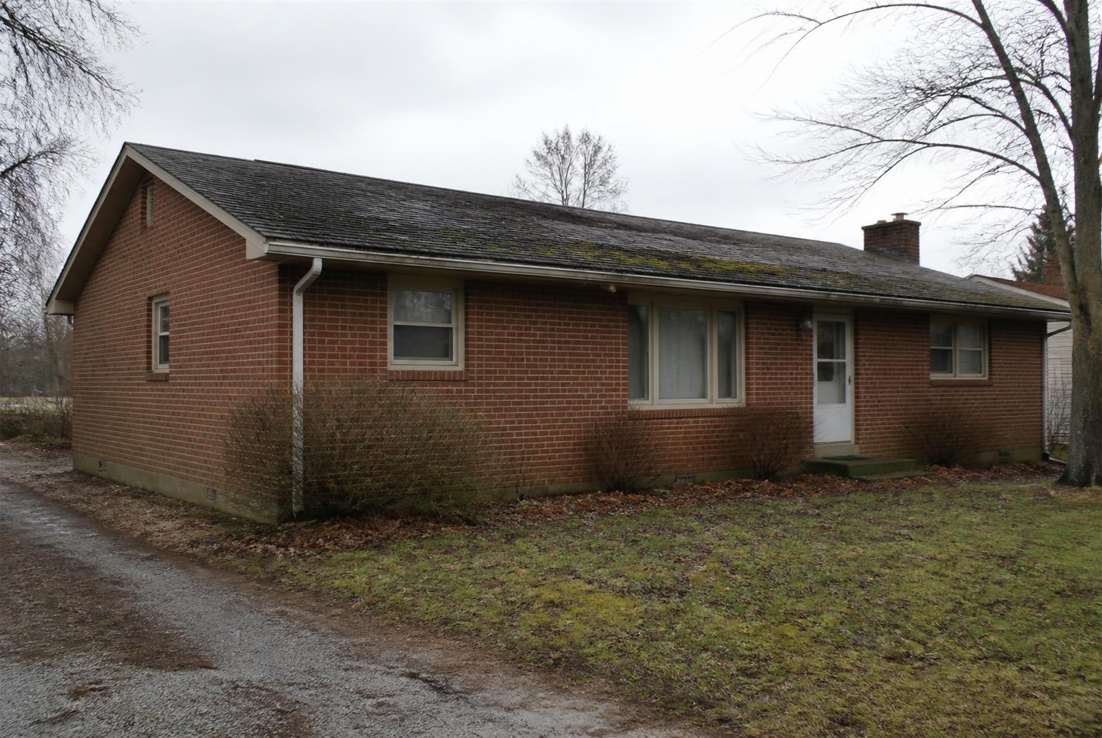 Before and after roof replacement — before