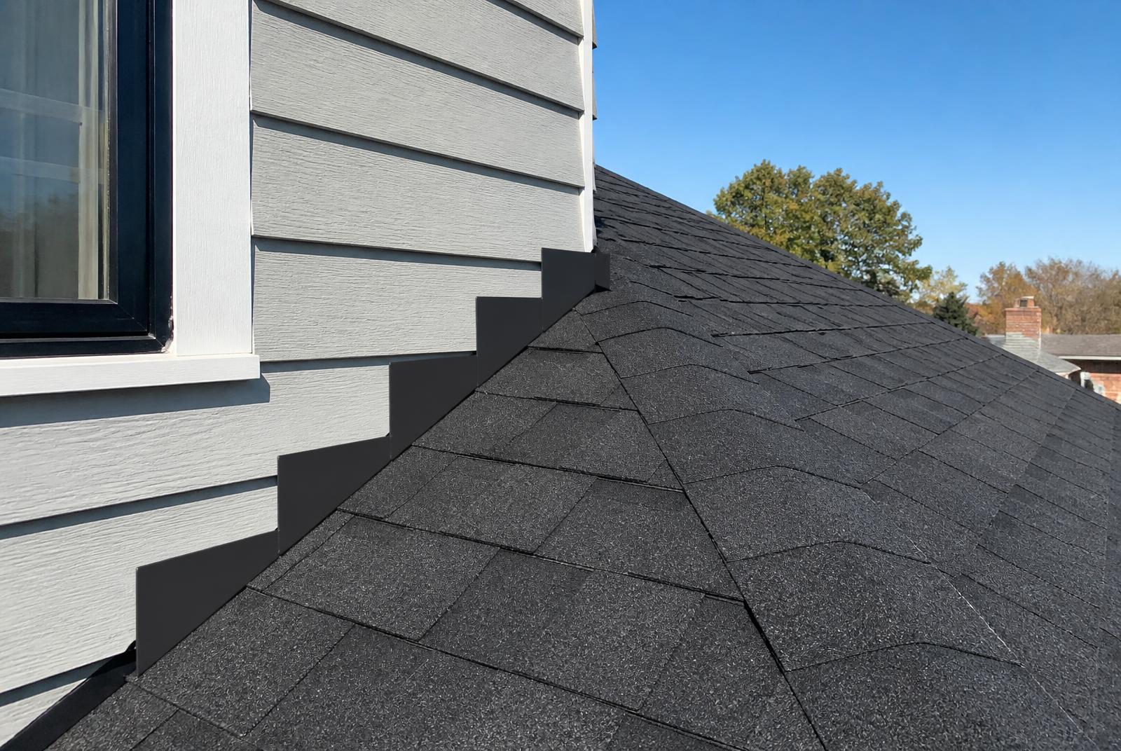 Storm Damage Restoration roof — after