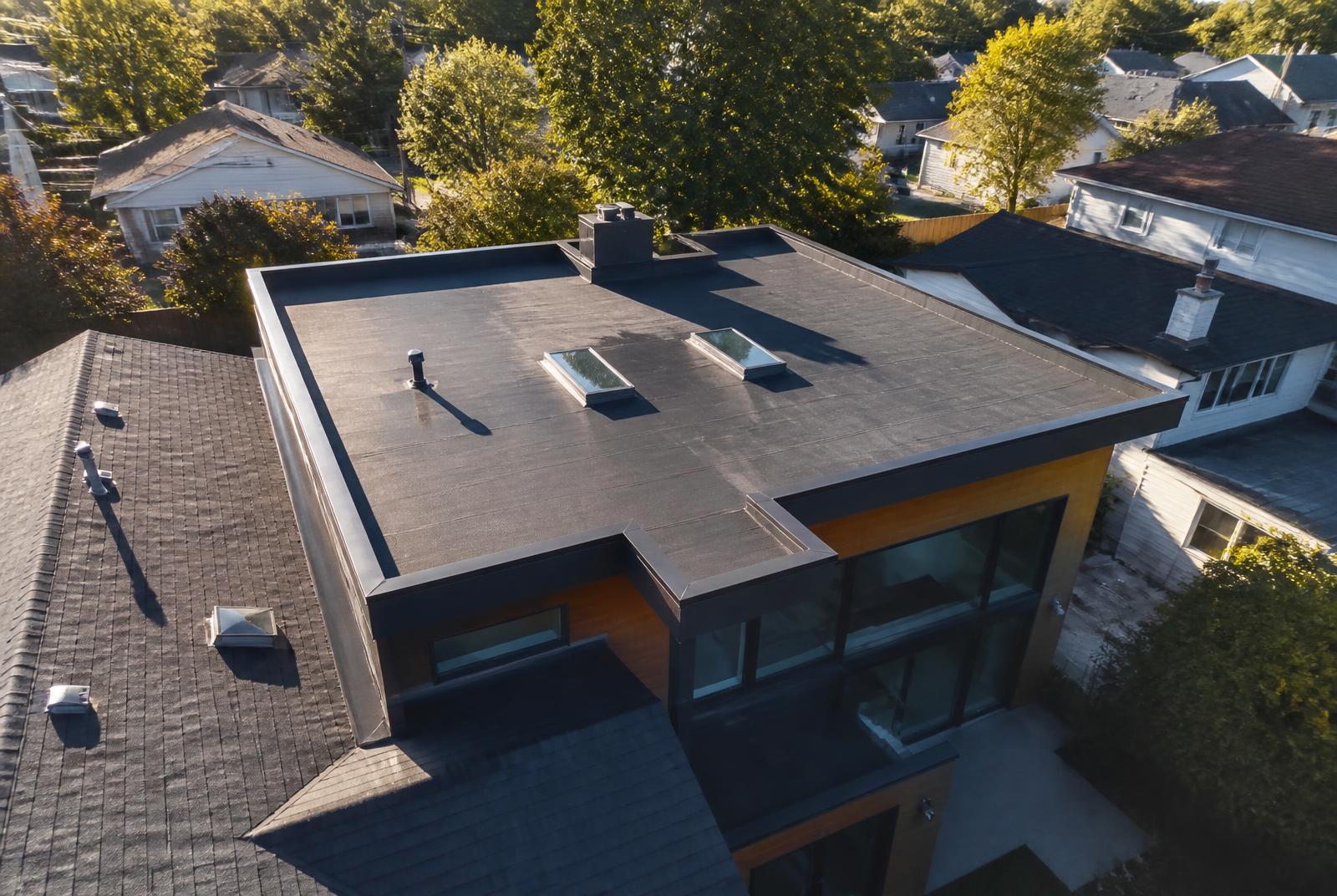 Low-Slope Membrane Roof — TPO / EPDM Membrane